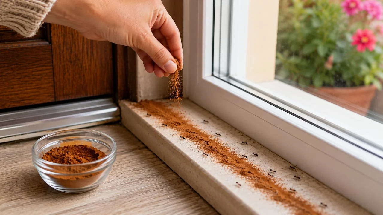 1 einfaches Küchengewürz vertreibt Ameisen: Wie Zimt die Duftspuren der Insekten blockiert