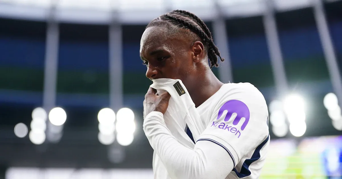 11 Scorer in 61 Spielen: Mathys Tel bei Tottenham Hotspur scharf kritisiert