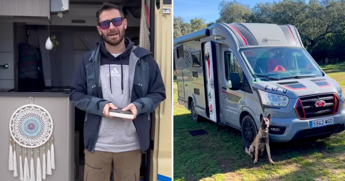 300 bis 500 Euro im Monat: Wie Jesús im 6-Meter-Camper seine Fixkosten halbierte