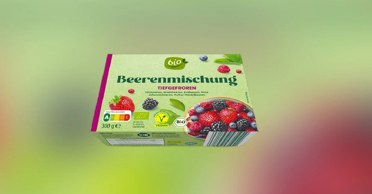 Bio Beerenmischung von Aldi