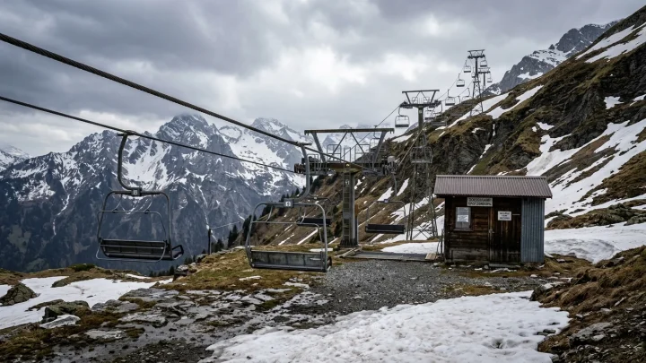 Der Gondelbetrieb in Braunwald