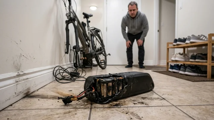Einige Faktoren erhöhen das Brandrisiko von E-Scotter und E-Bikes. (Symbolbild)