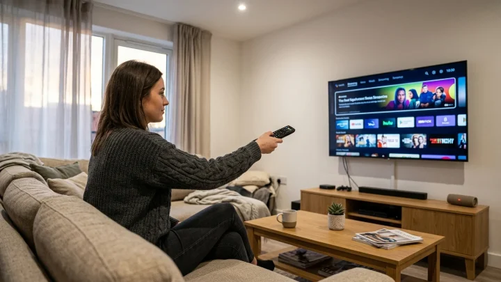 TV-Geräte verfügen über viele Funktionen.