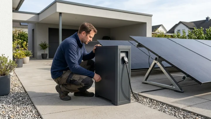 4000-Watt-Solaranlage mit Anker SOLIX Solarbank 4 Pro Speicher