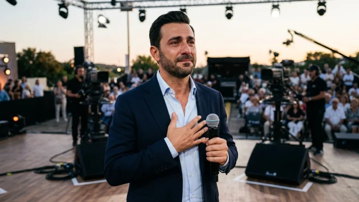 Giovanni Zarrella bei der Jubiläumssendung seiner Musikshow im ZDF