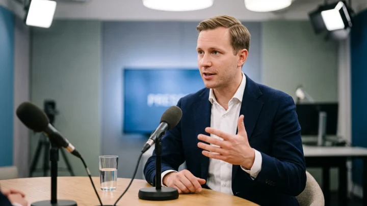 Ulrich Siegmund bei einer politischen Rede