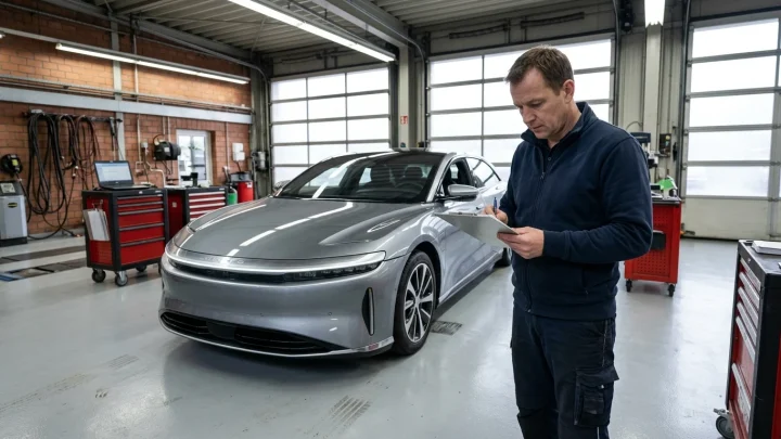 AUDI Elektrofahrzeug ohne vier Ringe für den chinesischen Markt