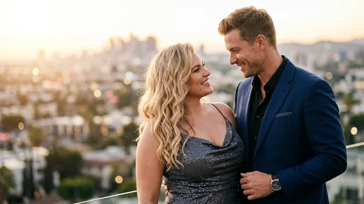 Florian Silbereisen und Beatrice Egli gemeinsam auf einer Bühne.