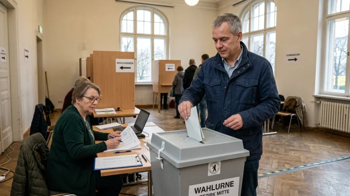 Linke in Umfrage knapp vorn: Dreikampf um Wahlsieg in Berlin