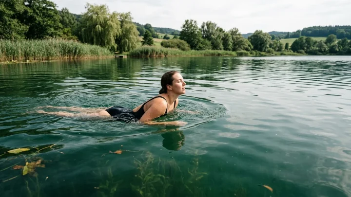 Fische im Badesee