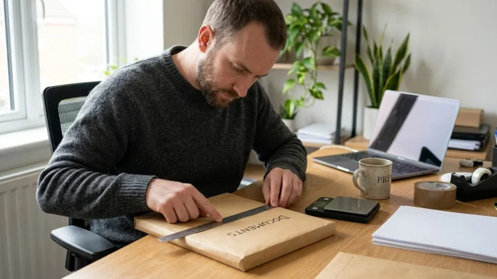 Deutsche Post Briefkasten und Briefsendungen
