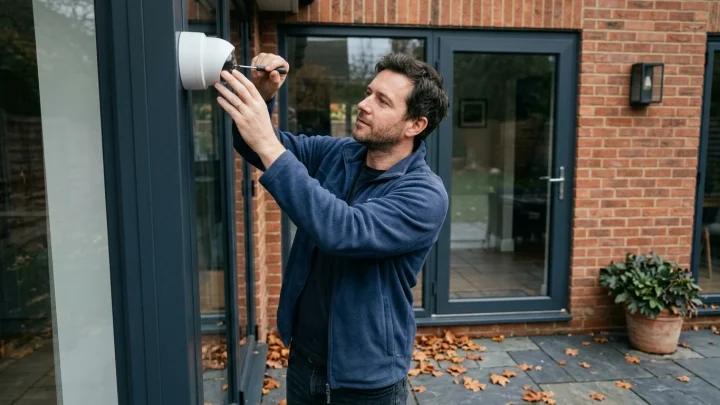 Smart-Home-Routine zur Lichtsteuerung gegen Einbrüche