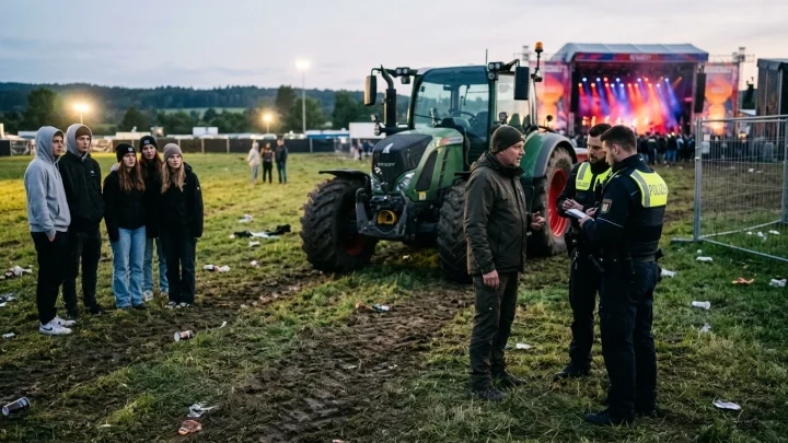Wincent Weiss trat am 29. August beim Kissinger Open Air auf.