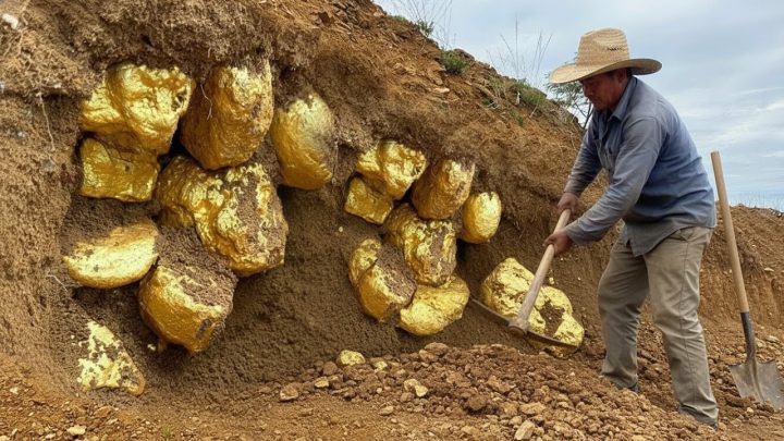 Goldrausch in den Bergen: So finden Sie echte Goldnuggets in der Natur