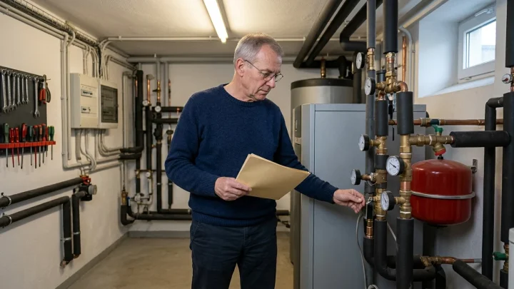 Grundwasser-Wärmepumpe zur Wärmeversorgung von Gebäuden