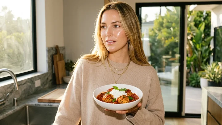 Hailey Bieber präsentiert ihre viralen Fleischbällchen