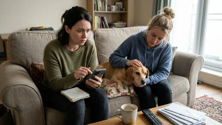 Mel und Nana bei Hartz und herzlich wegen Tierarzt-Kosten für Hund Bonnie