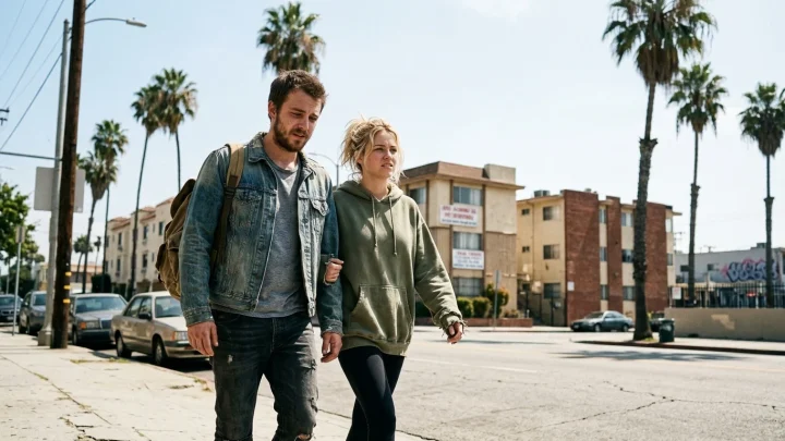 Jasmin und Maik, die Protagonisten der Sozialdoku „Hartz und herzlich“.