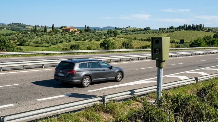 Grafik zu den geplanten Bußgeldern und Geschwindigkeitsstrafen in Italien