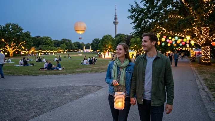 Das Lichterfest im Westfalenpark Dortmund