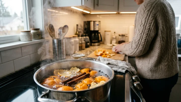 Mandarinen kochen mit Gewürzen