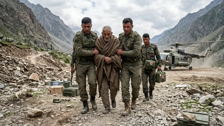 Rettungseinsatz des Militärs in Nepal