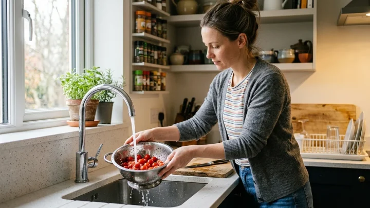 Frische Snack-Tomaten im Handel