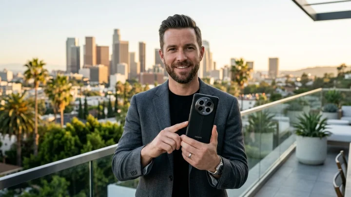 Das Oppo Find X9 Ultra Smartphone in der Front- und Rückansicht.