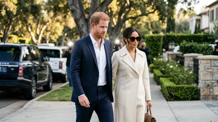 Prinz Harry und Meghan Markle bei einem gemeinsamen Auftritt.