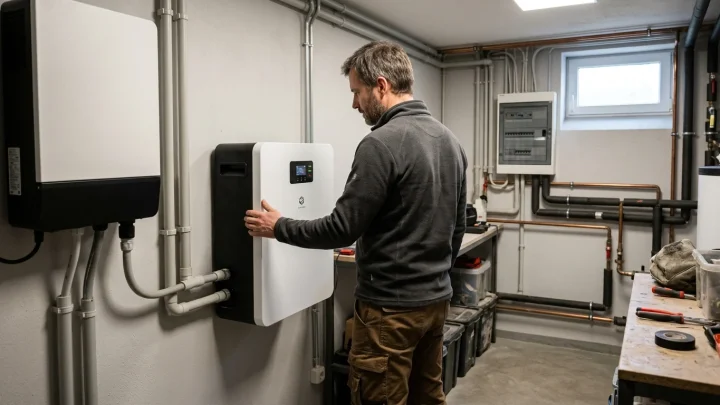 Kleines Kraftwerk Solaranlage