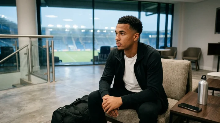 Die Silhouette von Ex-BVB-Profi Jadon Sancho