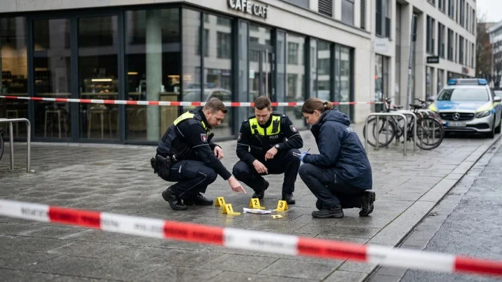 Polizeieinsatz nach Schüssen in Köln