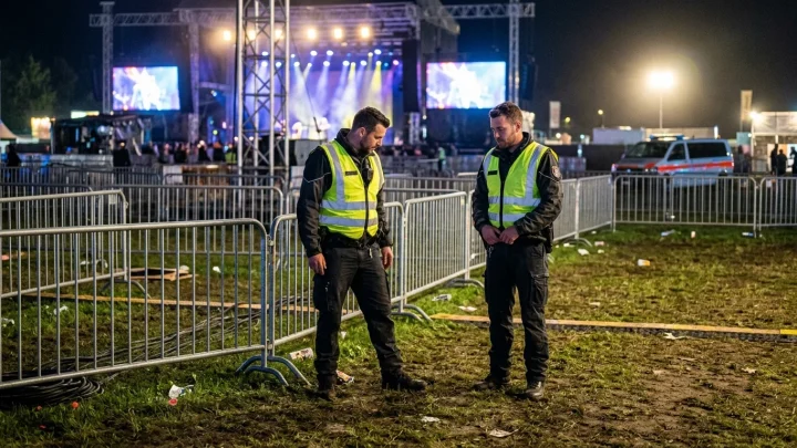Polizeieinsatz nach Schüssen auf dem Veranstaltungsgelände in Aarau