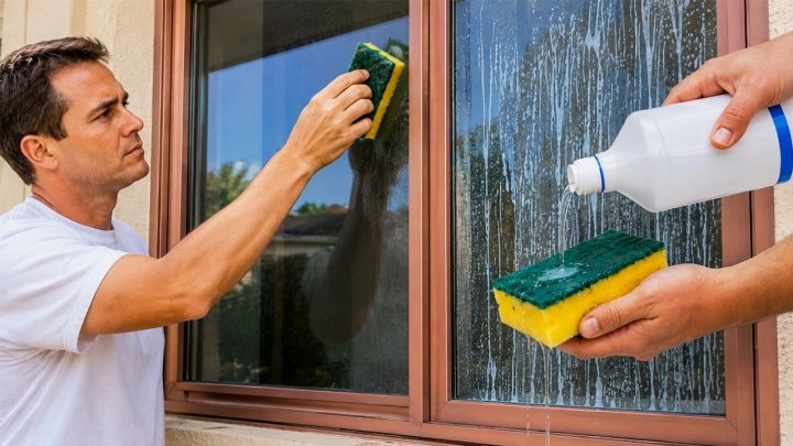 Streifenfrei und blitzschnell: Der Profi-Trick für glasklare Fenster