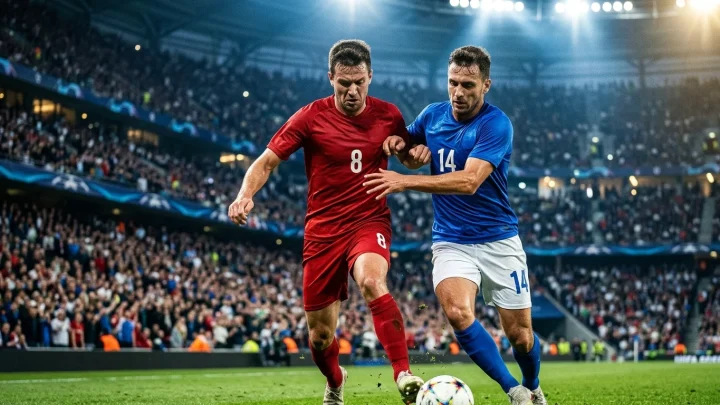 Spielszene zwischen dem 1. FC Kaiserslautern und dem Karlsruher SC
