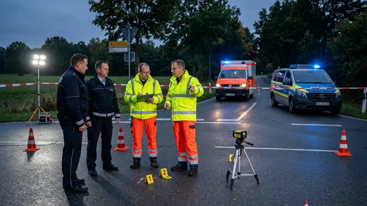 Symbolbild eines Rettungseinsatzes mit Blaulicht