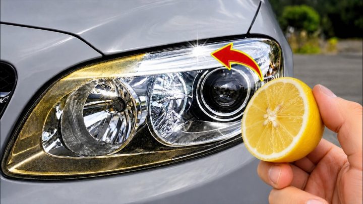 Trübe Scheinwerfer aufbereiten: Warum eine Zitrone der einfachste Trick gegen gelbe Linsen ist