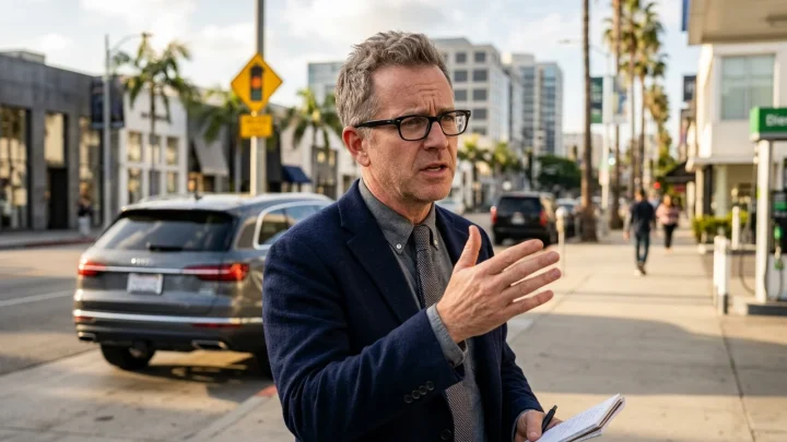 Professor Thomas Koch, Experte für Diesel- und Abgastechnik, während eines Experten-Interviews.