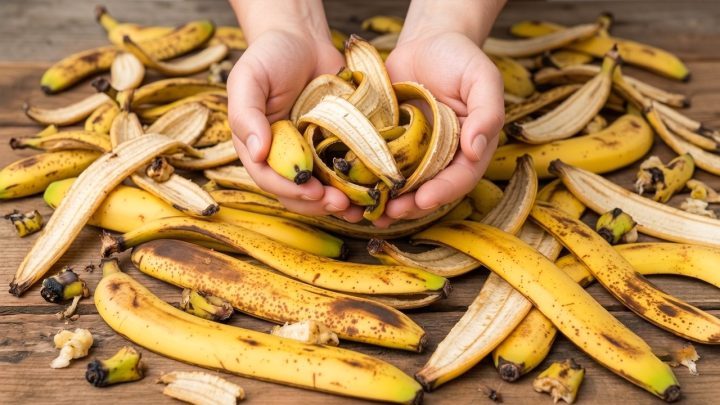 Vom Abfall zum Rohstoff: Warum Sie Bananenschalen ab heute nicht mehr wegwerfen sollten