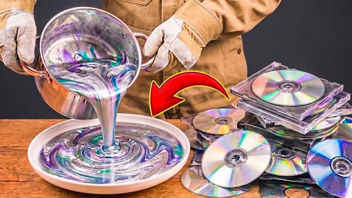 Vom Müll zum Design-Objekt: Geniale Upcycling-Ideen für alte CDs
