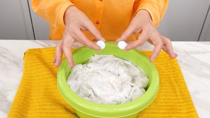 Wäsche bleichen ohne Chlor: Der einfache Trick für strahlendes Weiß