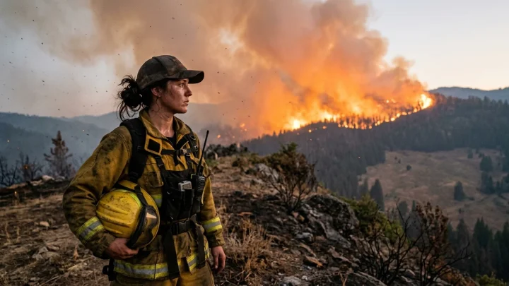 Großflächiger Waldbrand im Naturschutzgebiet Hohes Venn nahe der deutschen Grenze.