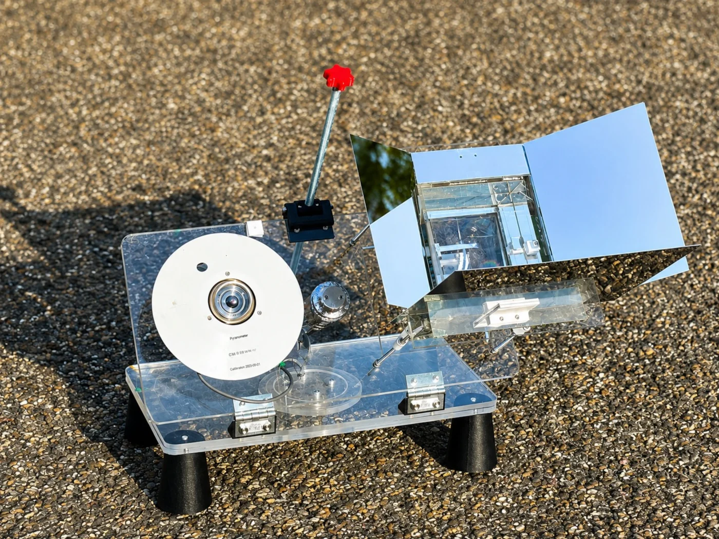 Das 3-in-1-System der KIT-Forscher in einer Nahaufnahme.