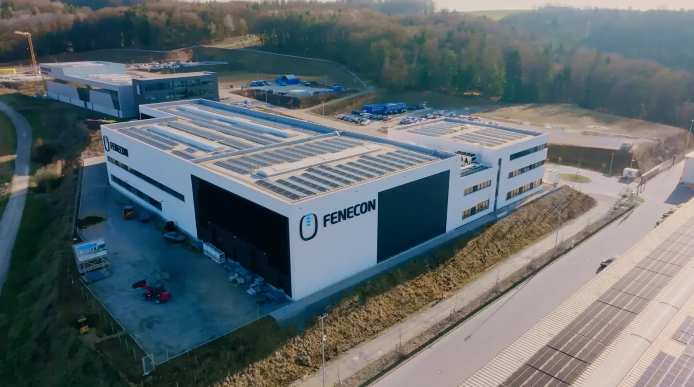 Das Iggensbacher Werk von Fenecon in Niederbayern, gleichzeitig der Hauptsitz des Batteriespeicherherstellers
