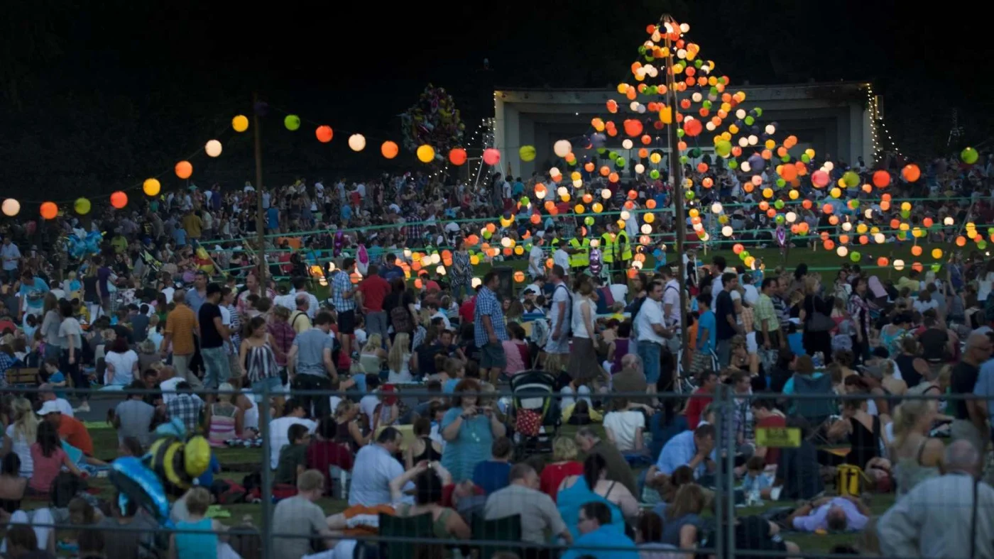Das Lichterfest im Westfalenpark Dortmund