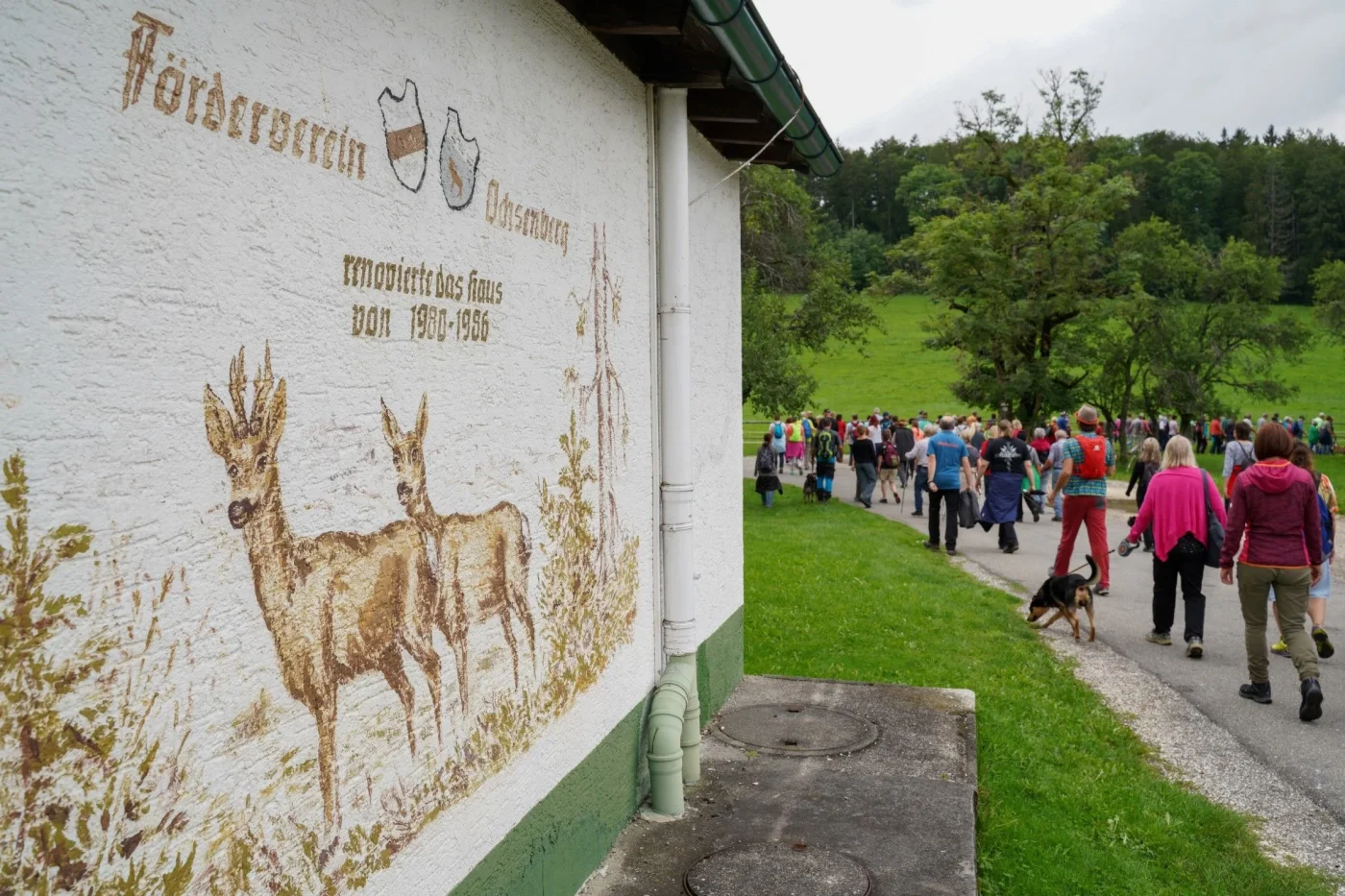 Das Ochsenhaus auf dem Ochsenberg: Hier ein Archivfoto von einer Leser-Wanderung.