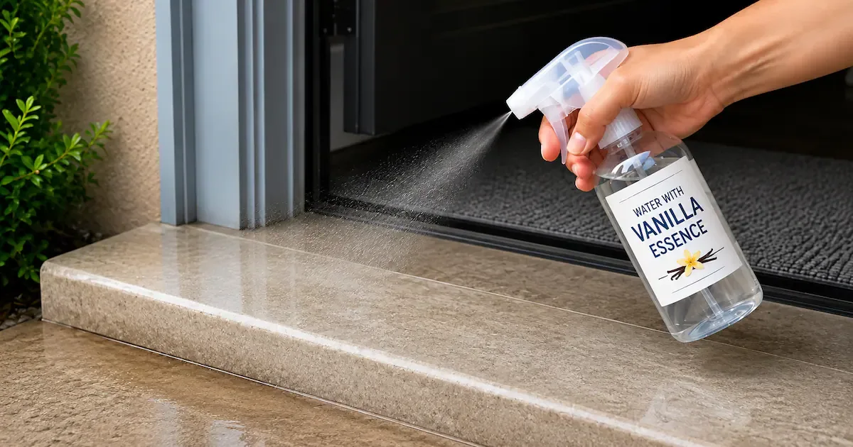 Der einfache Trick für einen frischen Hauseingang: Warum Vanille-Essenz die Lösung ist