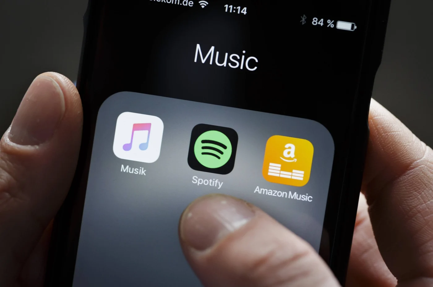 Der Fehler betraf verschiedene Musikdienste, darunter auch Spotify (Symbolbild)