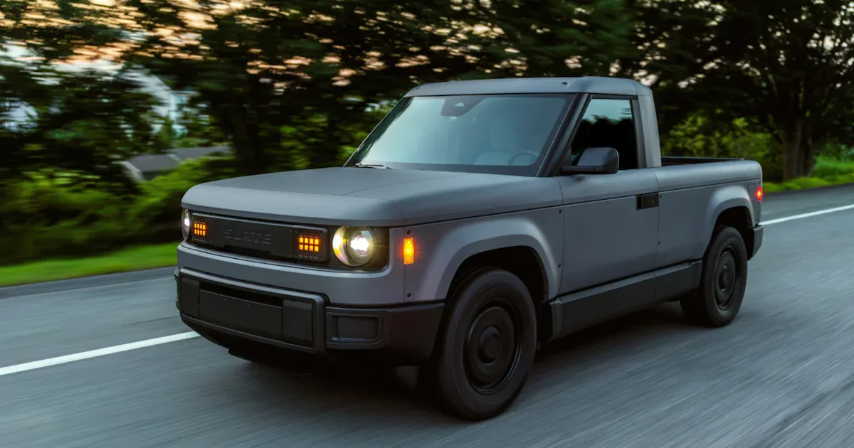 Der Slate-Pickup: Jeff Bezos' Wette auf den billigsten Elektro-Truck Amerikas