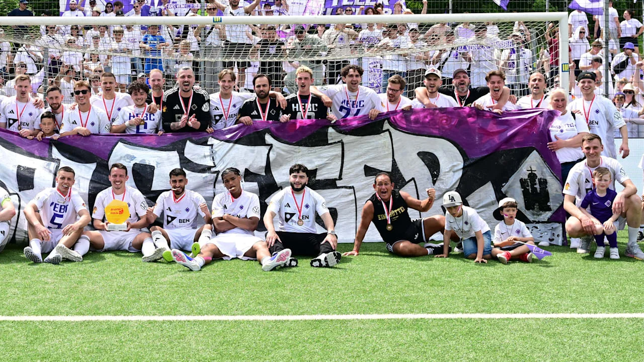 DFB-Pokal vor 39.000 Fans: Warum Fünftligist HEBC im Linienbus gegen den BVB anreist